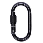 Aliens Steel karabiner screw lock zwart