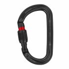 Petzl Am'D screw-lock karabiner zwart