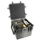 Peli 0340 Case met klittenband vakverdeling zwart