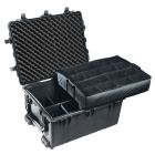 Peli 1630 Trolley Case met klittenband vakverdeling zwart 