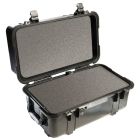 Peli 1460 Case met plukschuim zwart 