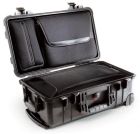 Peli 1510 LOC met kledingvak en laptophoes zwart
