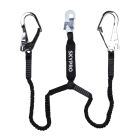 Skypro Flexi MGO Y-leeflijn met stalen quicklink
