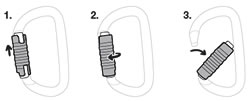 karabiner triact-lock