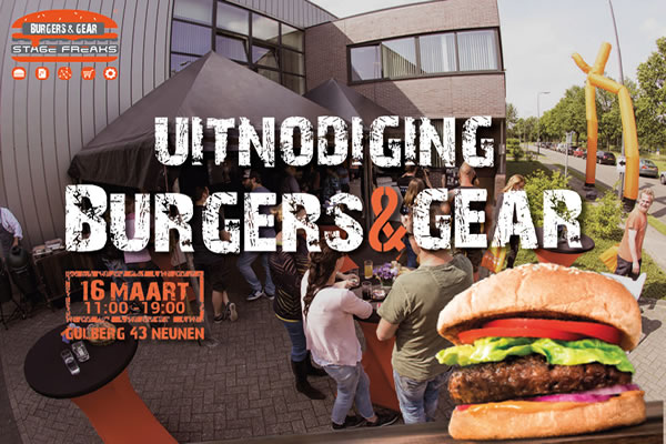 Burgers & Gear | Stage Freaks